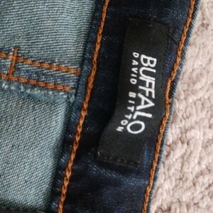 Buffalo David Bitton Blue Jeans with Classic Twill Weave